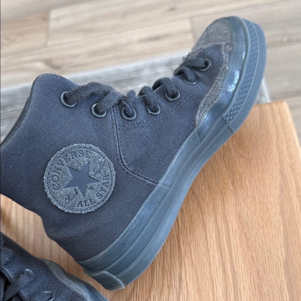 Converse Black High-Top Athletic Sneakers - Picture 2 of 5